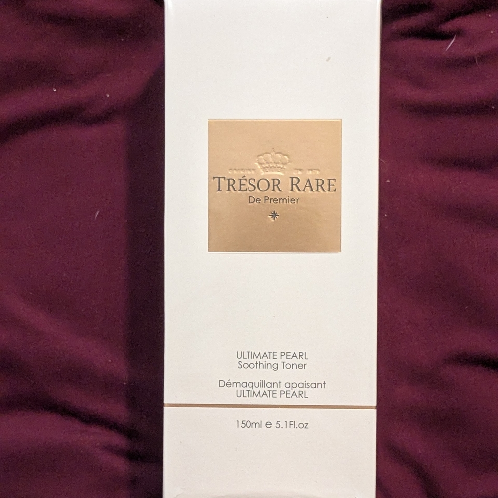Trésor Rare Ultimate Pearl Soothing Toner Tresor Rare - New In Sealed Box